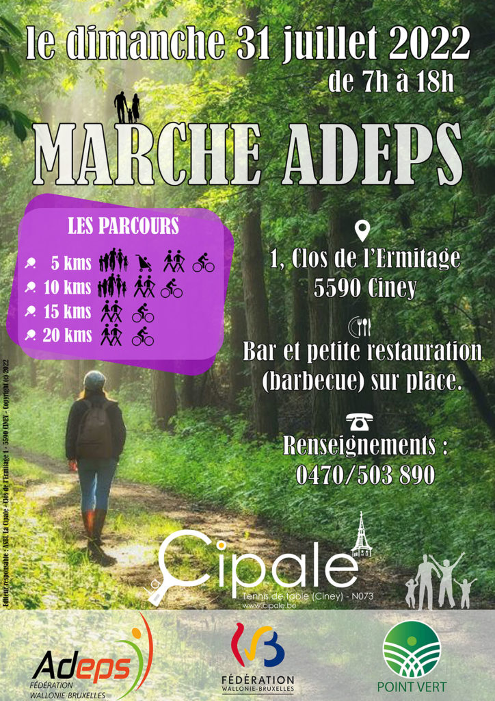 Marche ADEPS 2022