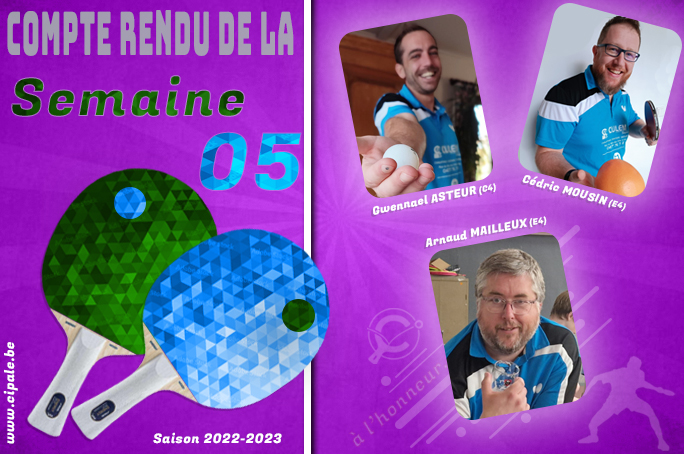 Les résultats de la cinquième journée (2022-2023)