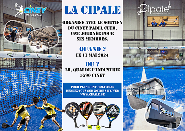 Journée PADEL (11 Mai 2024)