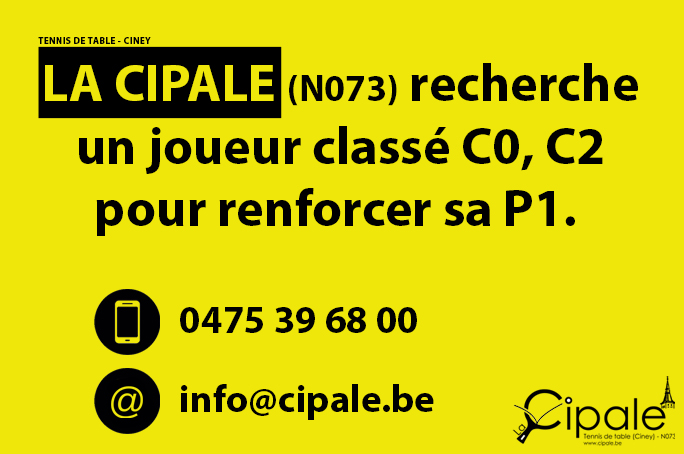 [URGENT] LA CIPALE recrute !