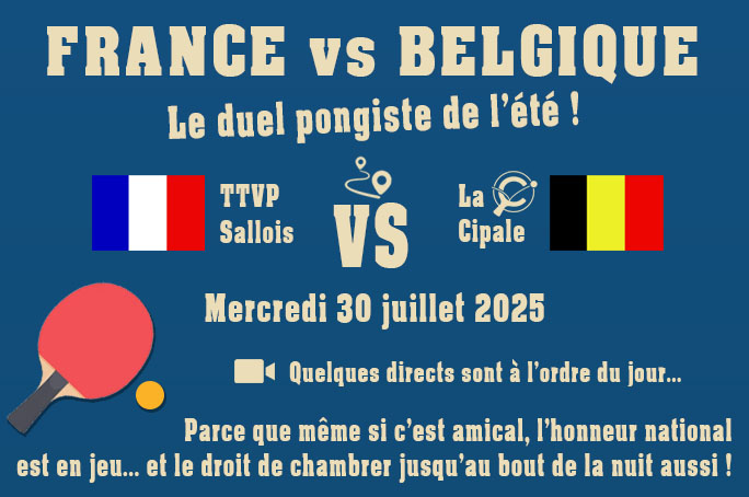 Match amical Franco-Belge