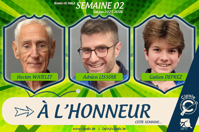 Les résultats de la deuxième journée (2025-2026)