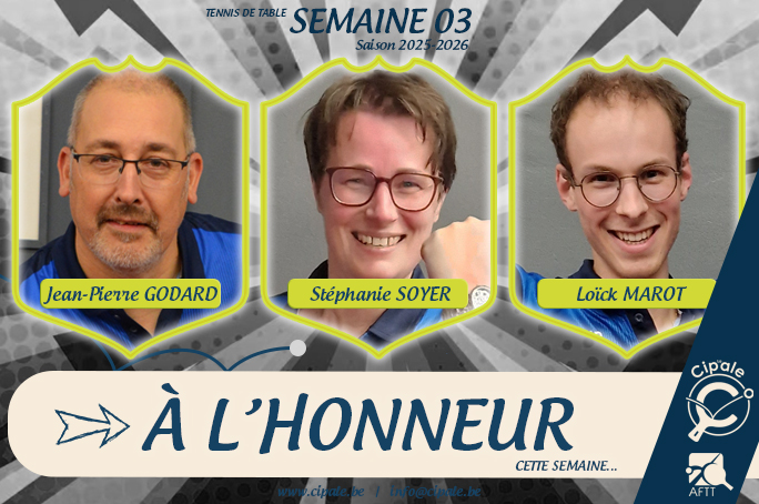 Les résultats de la troisième journée (2025-2026)