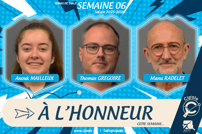 Les résultats de la sixième journée (2025-2026)