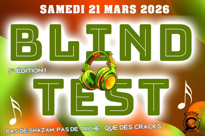 Blindtest 2026 (21 mars)