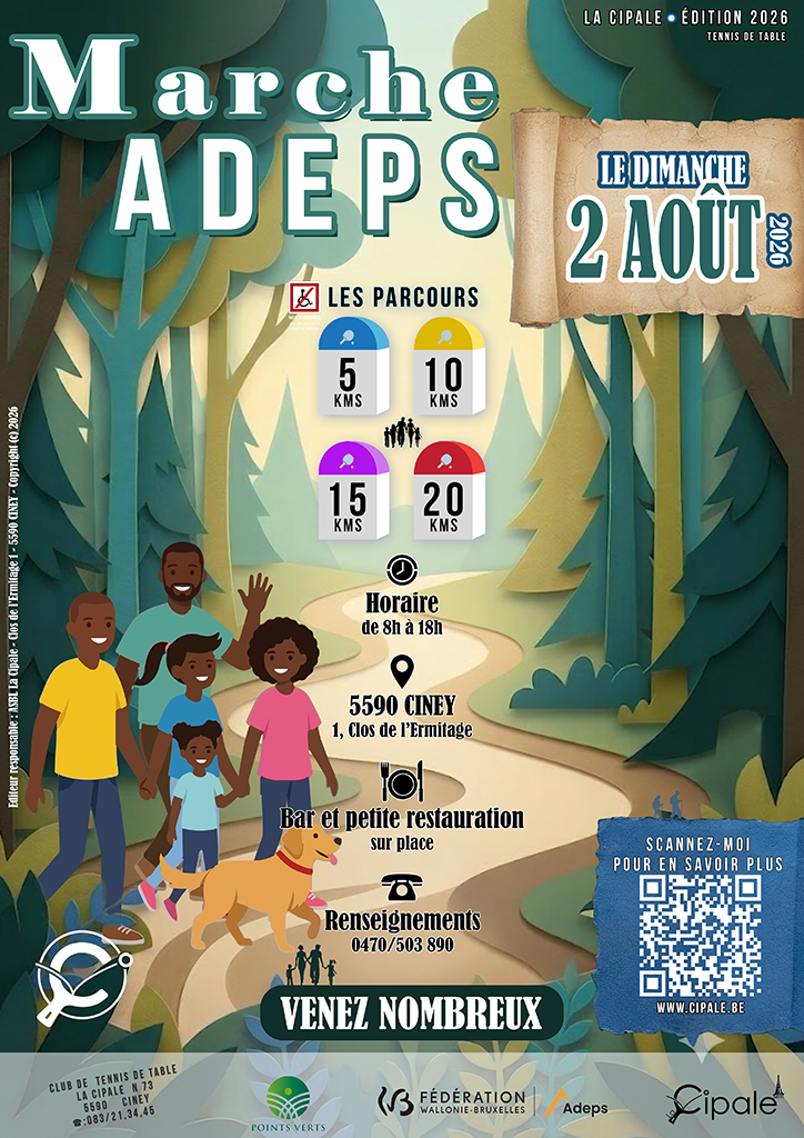Marche ADEPS 2026