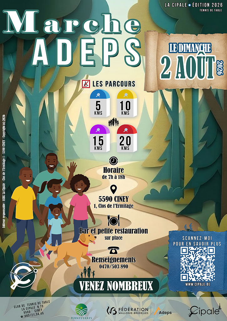 Marche ADEPS 2026