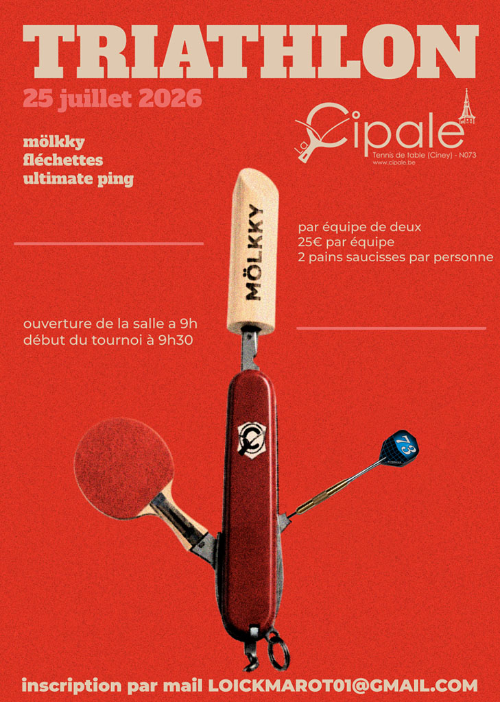 Tournoi Triathlon du 25 juillet